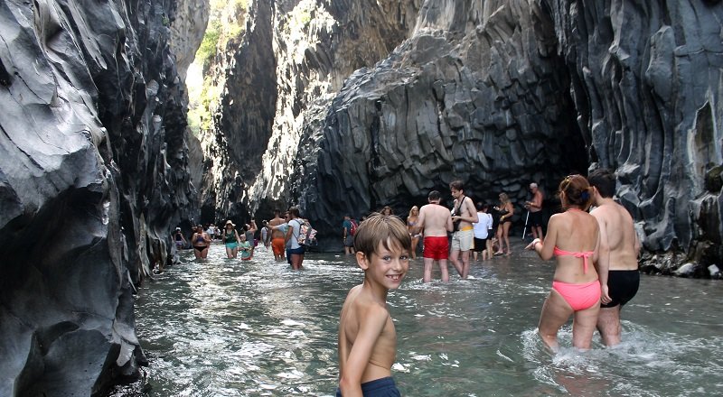 gole de alcantara Sicilia