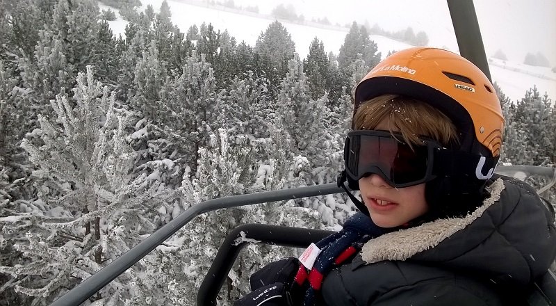 Esquiar en la Molina