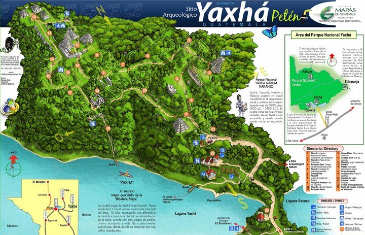 yaxha-map