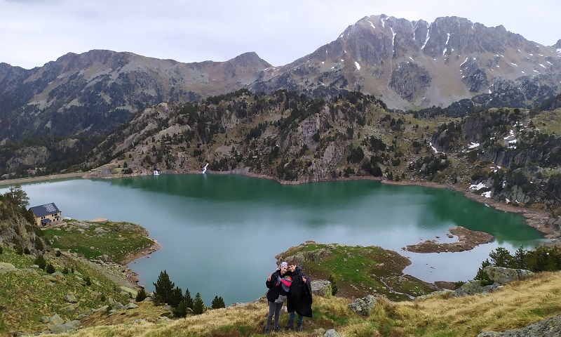 Ruta 7 lagos de Colomers