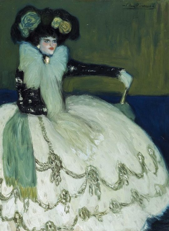 Mujer en Azul Picasso