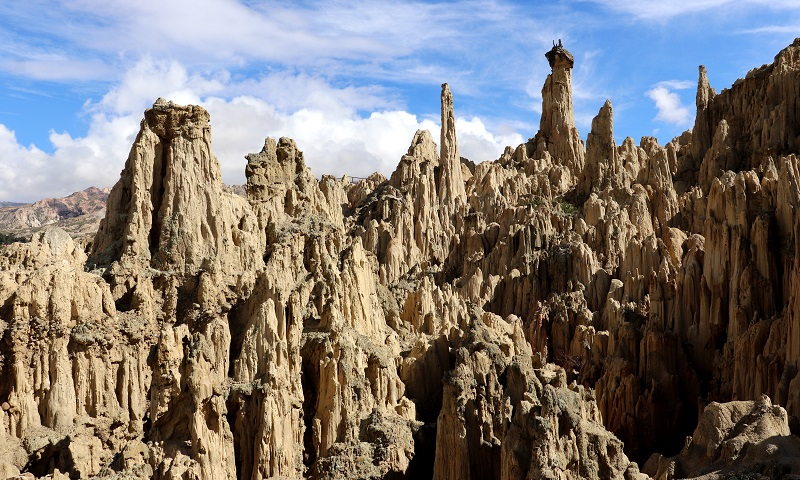 Valle de la Luna desde La Paz Valle de la Luna desde La Paz